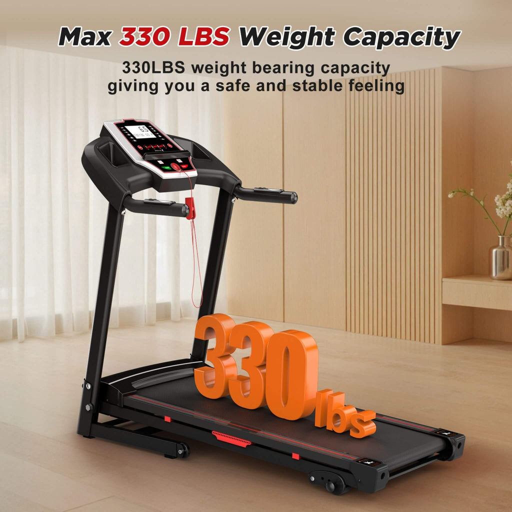 Cinta de correr plegable Rovix Portable de 3.5HP con inclinación y 12 programas preestablecidos (SAK29735)