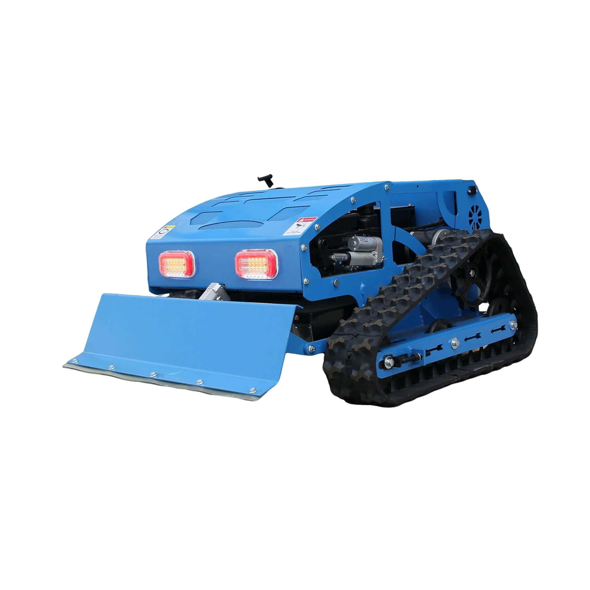 OVK Heavy-Duty 21-Inch 9HP Commercial Remote-Controlled Robotic Lawn Mower With Tracks And Plow (SAK26583)