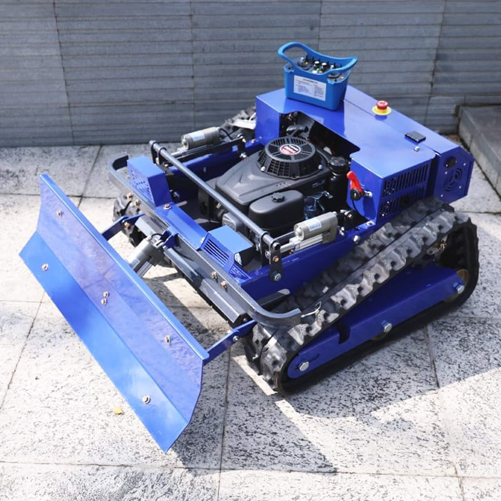OVK Heavy-Duty Commercial Remote-Controlled Lawn Mower With Snow Plow (SAK85214)