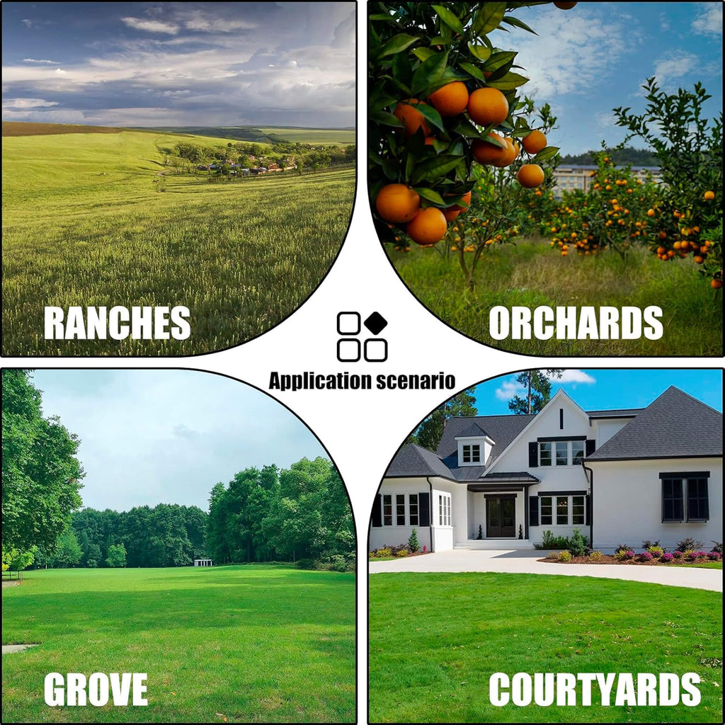 OVK Heavy-Duty Industrial Remote-Controlled Lawn Mower With Adjustable Cutting Height (SAK71239)