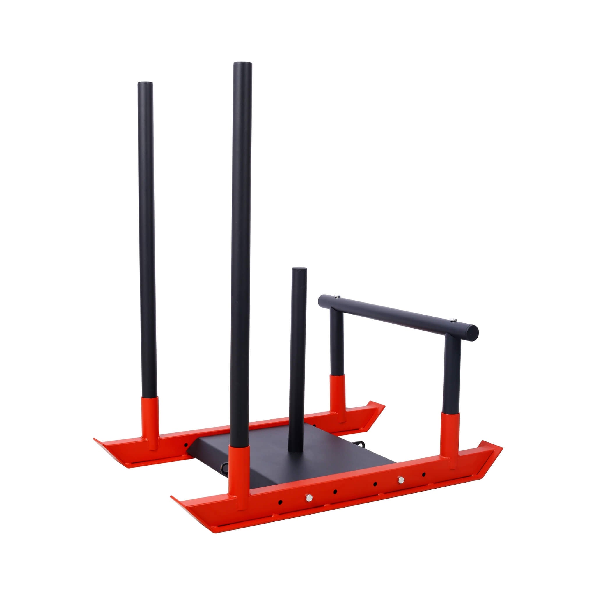 Rovix Trineo de entrenamiento de fuerza con pesas de hierro de alta resistencia para el desarrollo muscular (SAK36721)