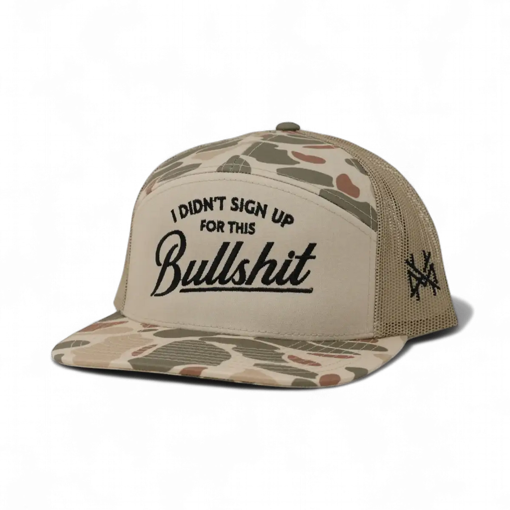 I Didn't Sign Up For This Bullshit Snapback Hat