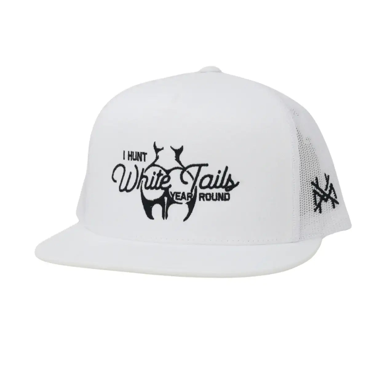 I Hunt White Tails Year Round Snapback Hat
