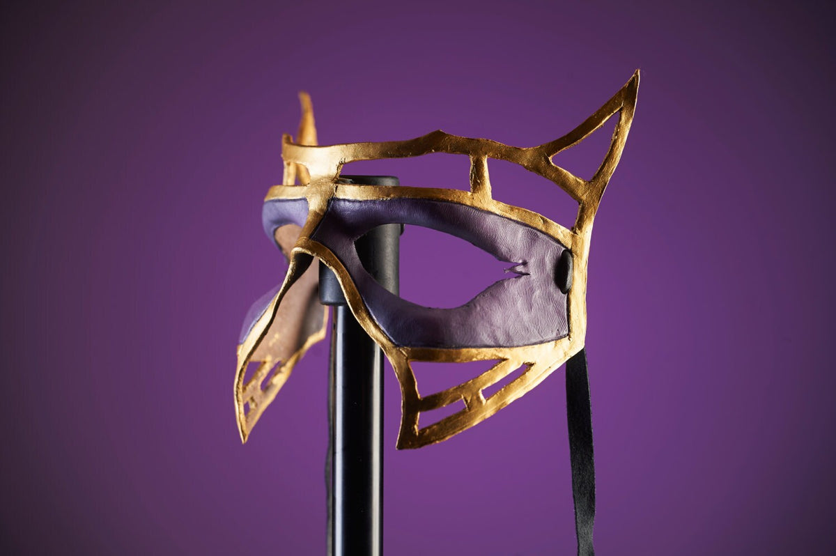Royal Handmade Genuine Leather Mask