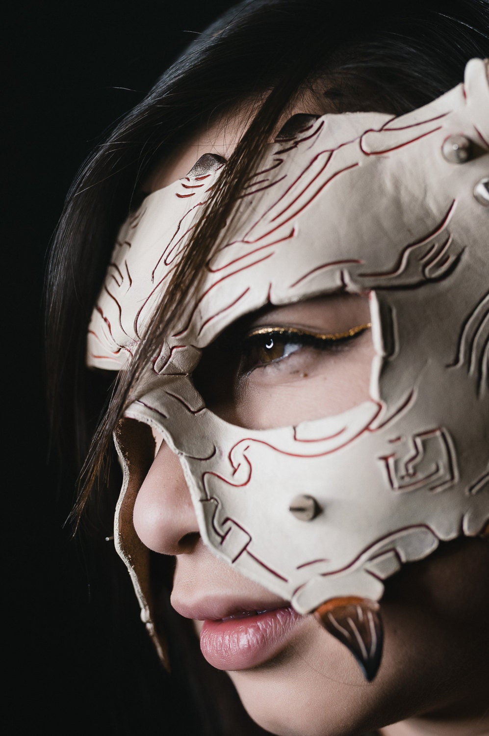 Handmade Genuine Leather Mask