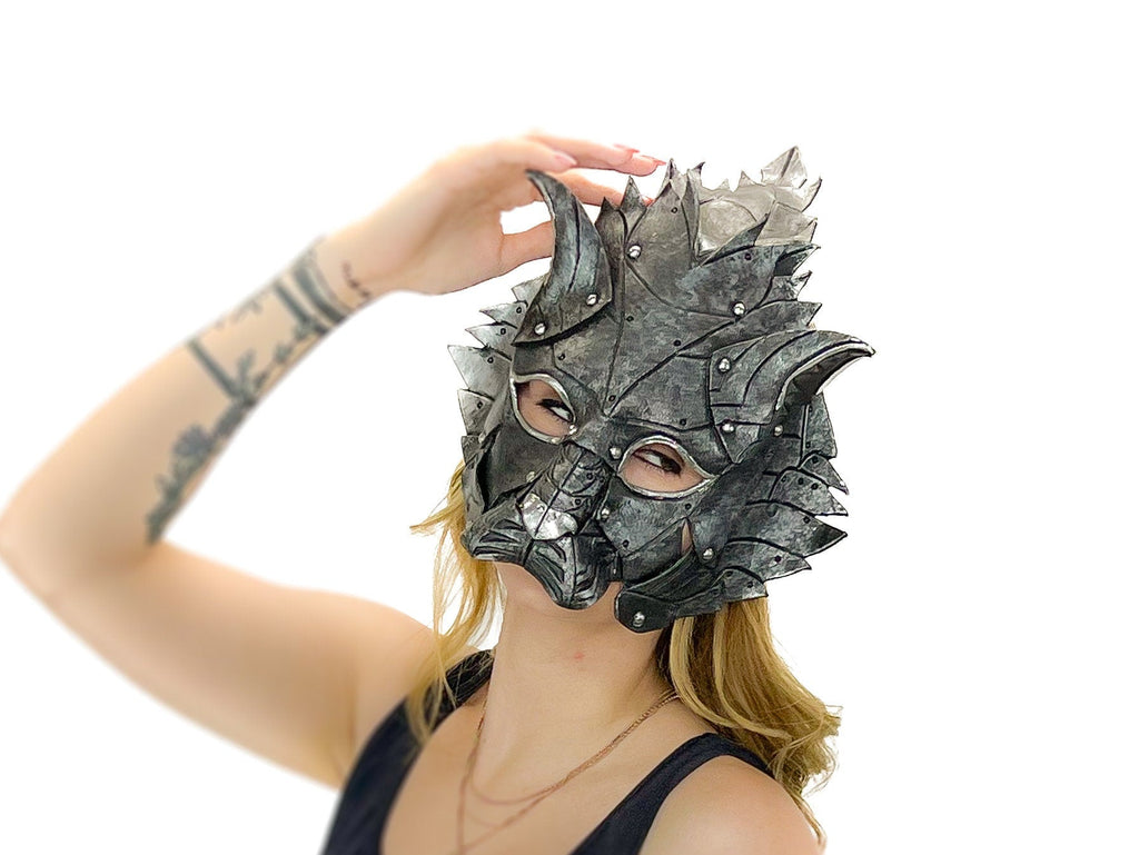 Feline Silver Handmade Genuine Leather