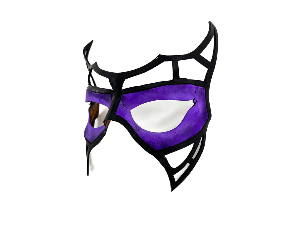Evil Royalty Handmade Genuine Leather Mask