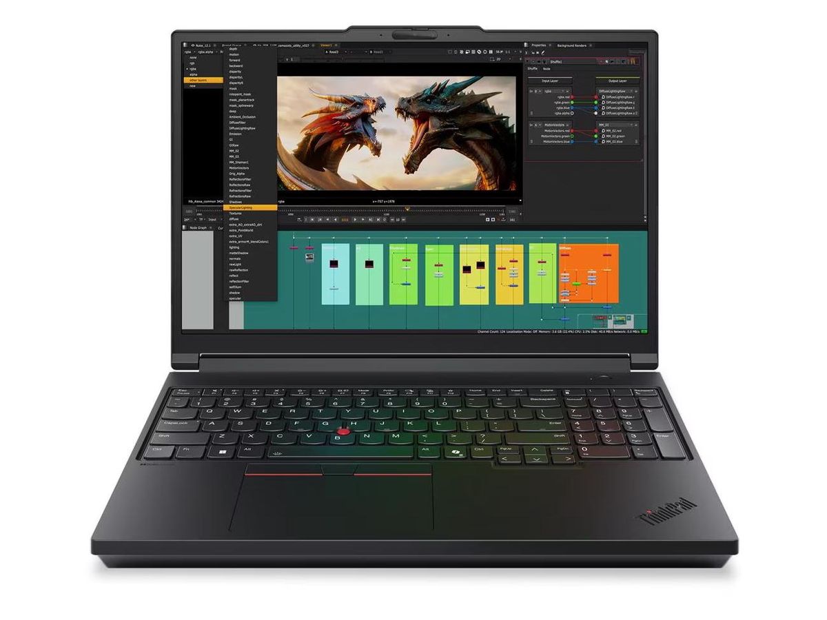 Portátil LENOVO ThinkPad P16 G3 de 16" con procesador Intel Core Ultra 7