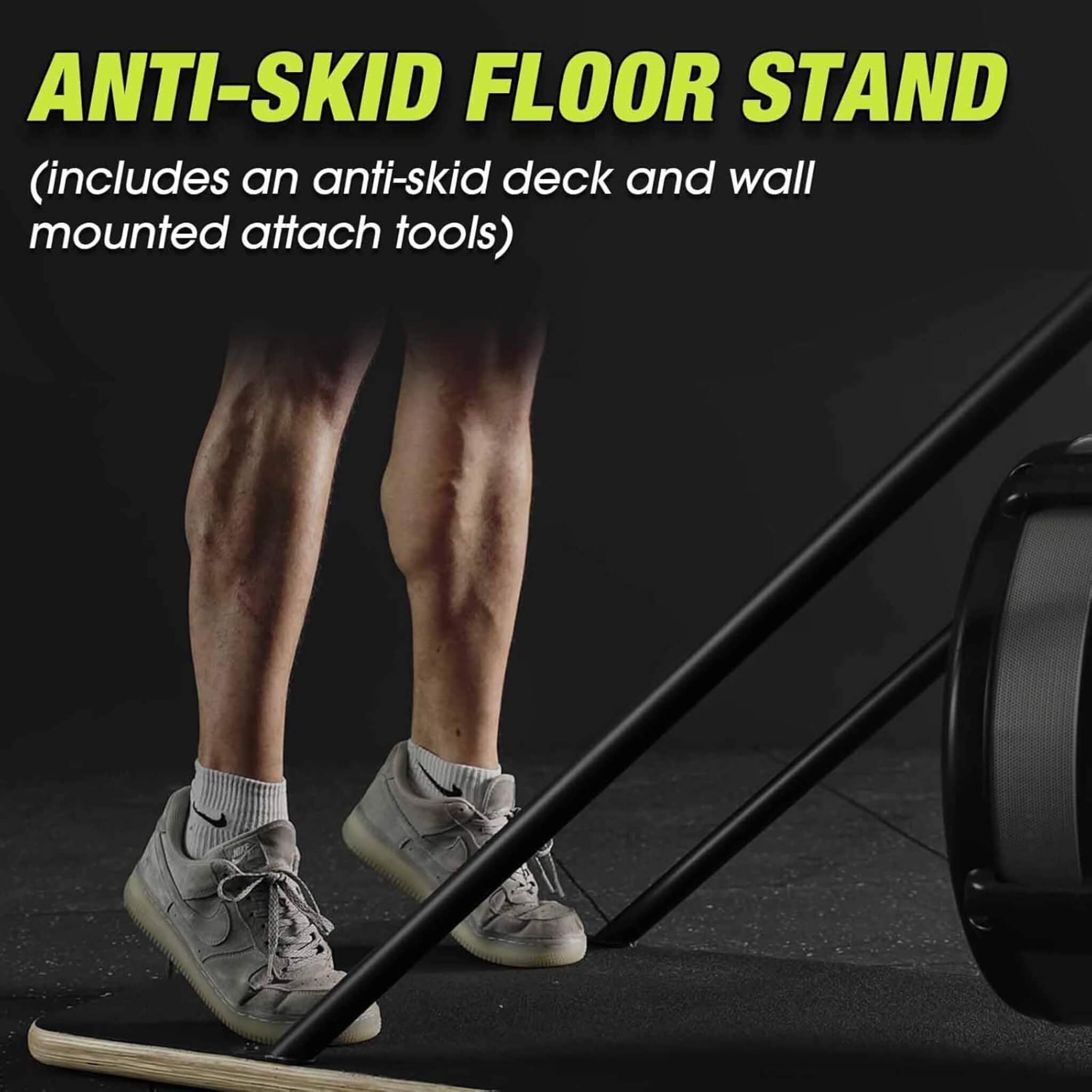 Máquina de gimnasio de entrenamiento para ejercicios aeróbicos con planeador de esquí de interior Rovix Premium (SAK19564)