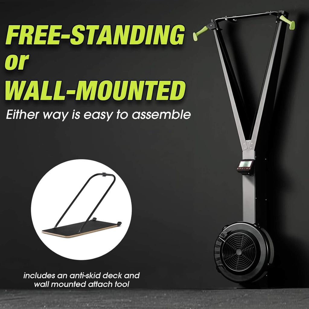 Máquina de gimnasio de entrenamiento para ejercicios aeróbicos con planeador de esquí de interior Rovix Premium (SAK19564)