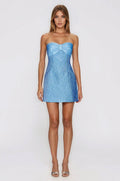 Jace Dress – Azure Blue