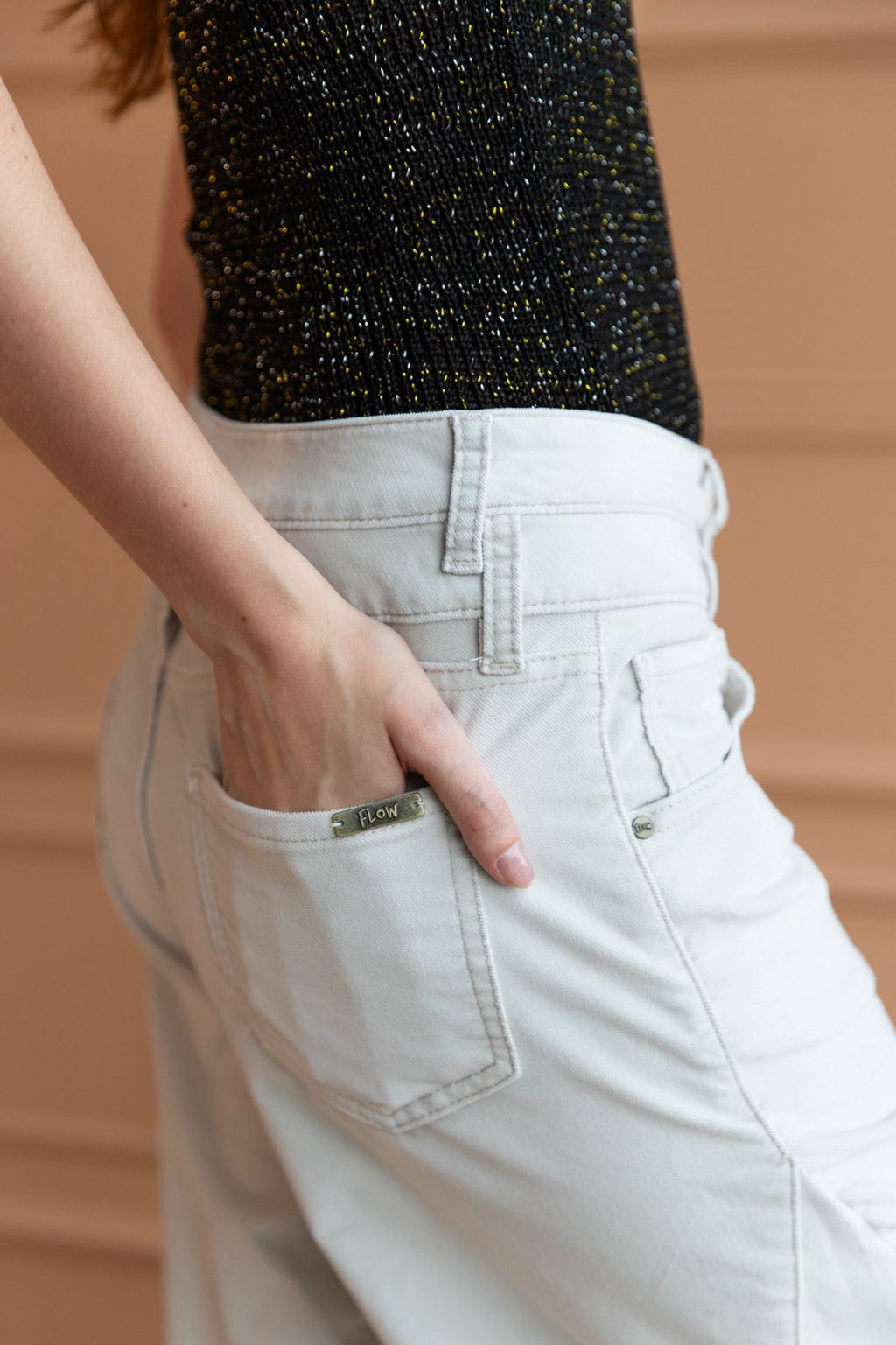 Jean Balloon Velvet Ivory