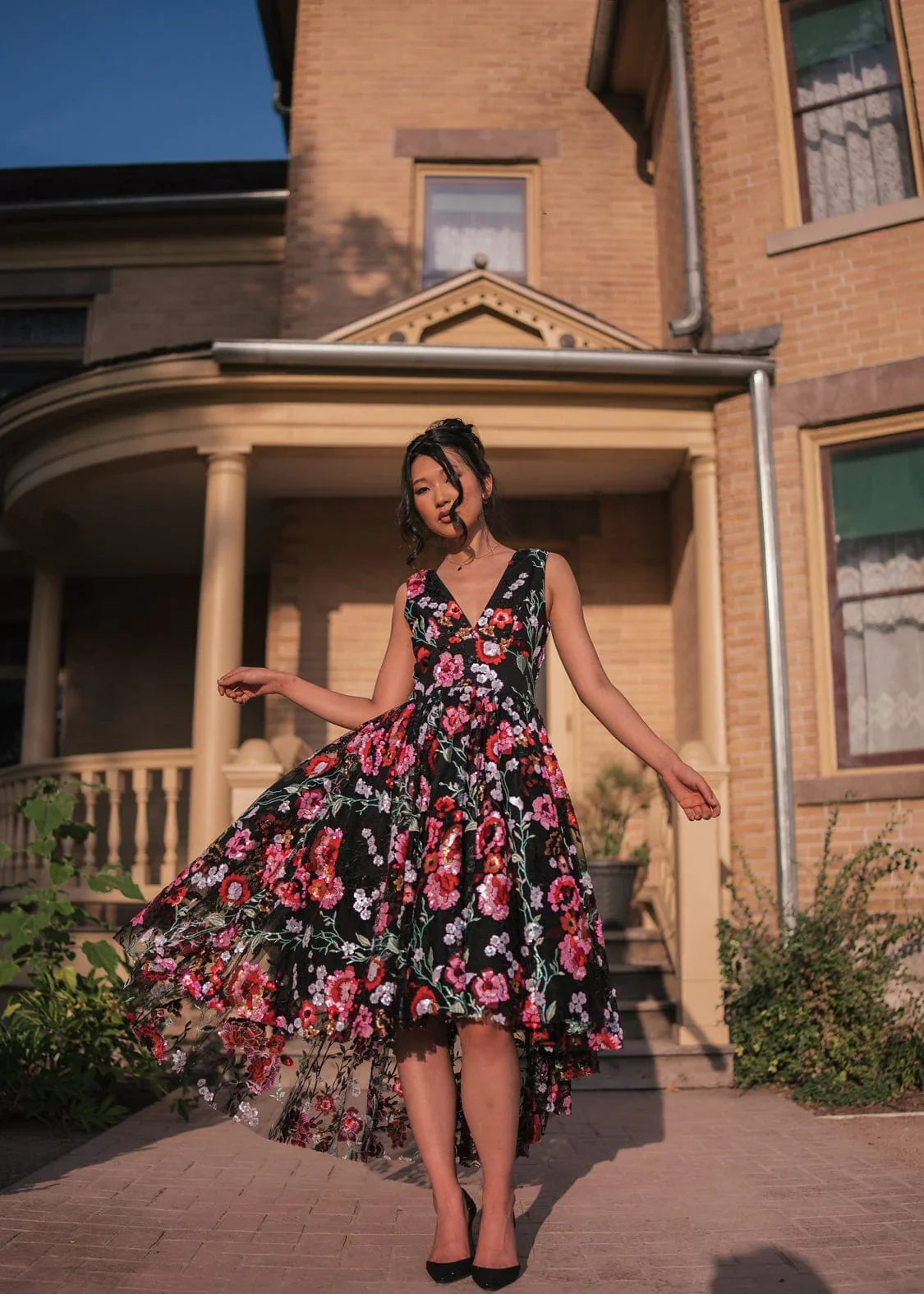 Vestido Ebony Rose