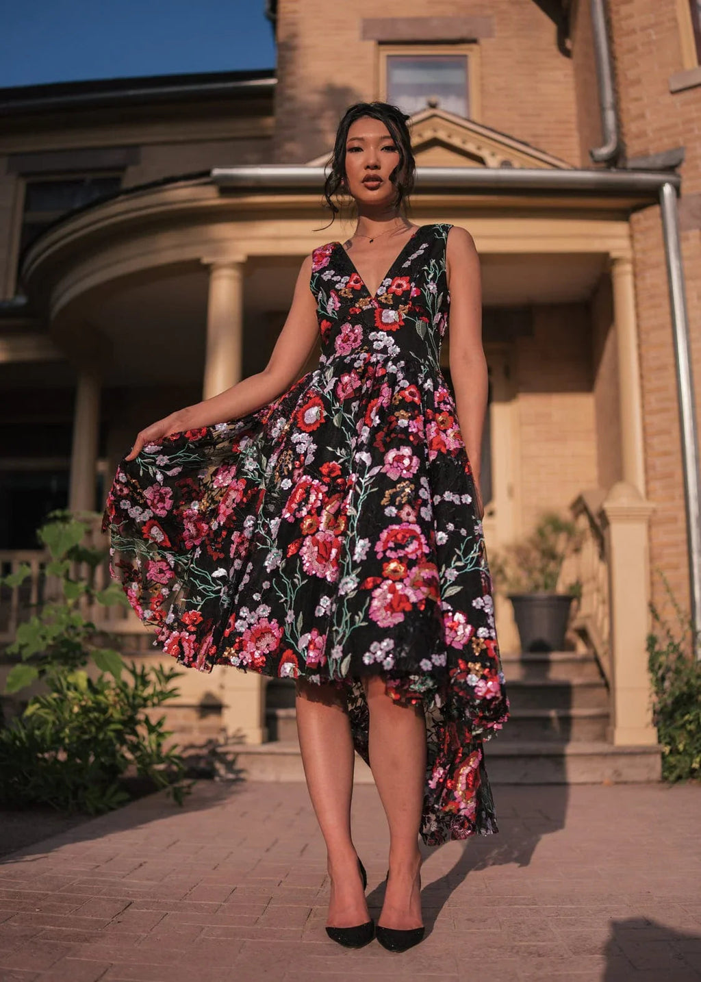 Vestido Ebony Rose