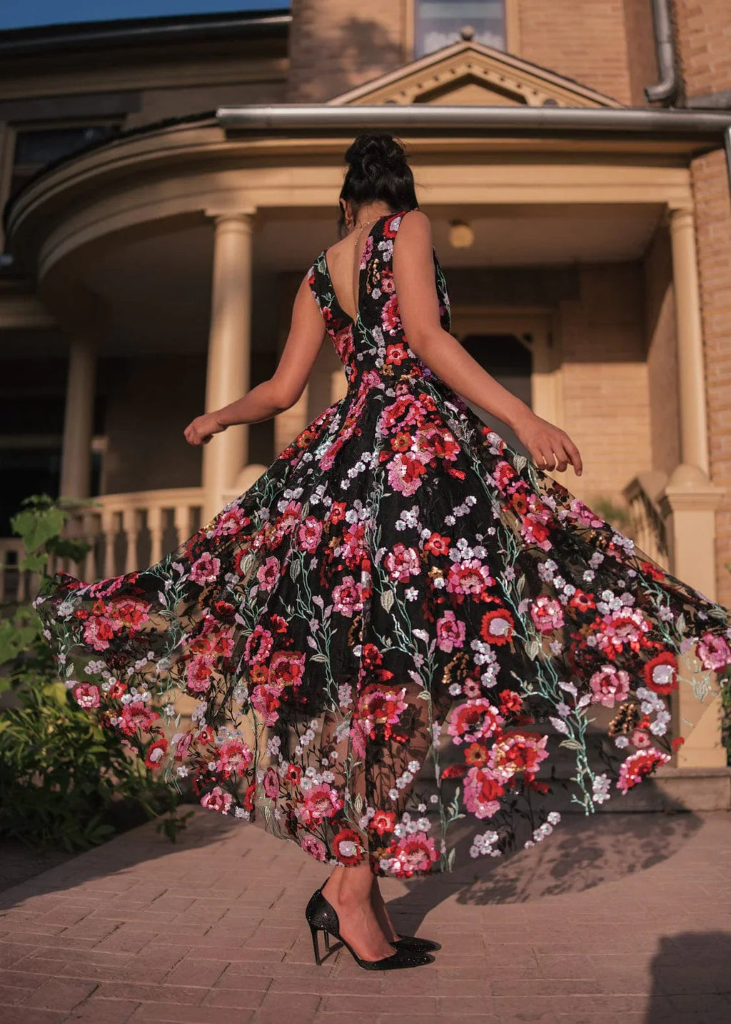 Vestido Ebony Rose