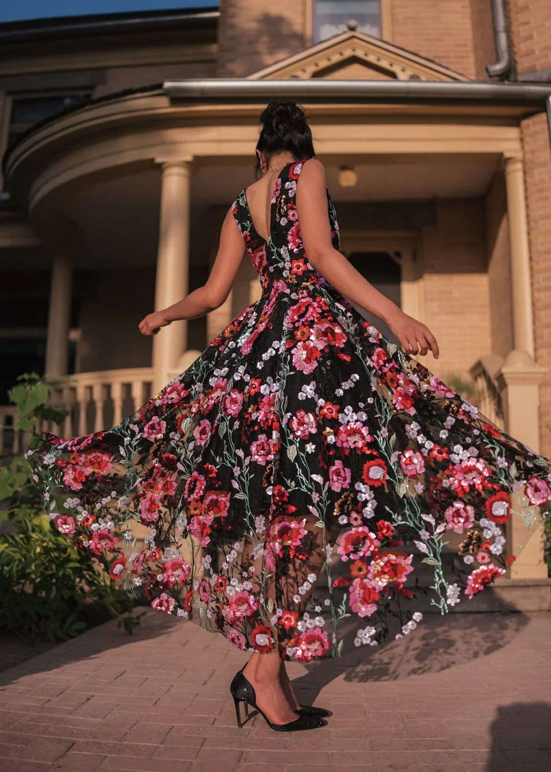 Vestido Ebony Rose