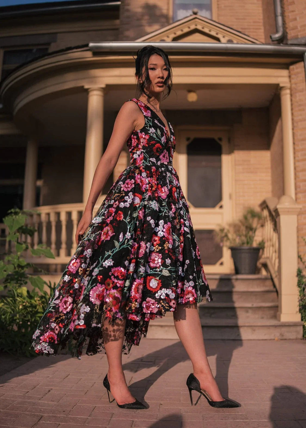 Vestido Ebony Rose