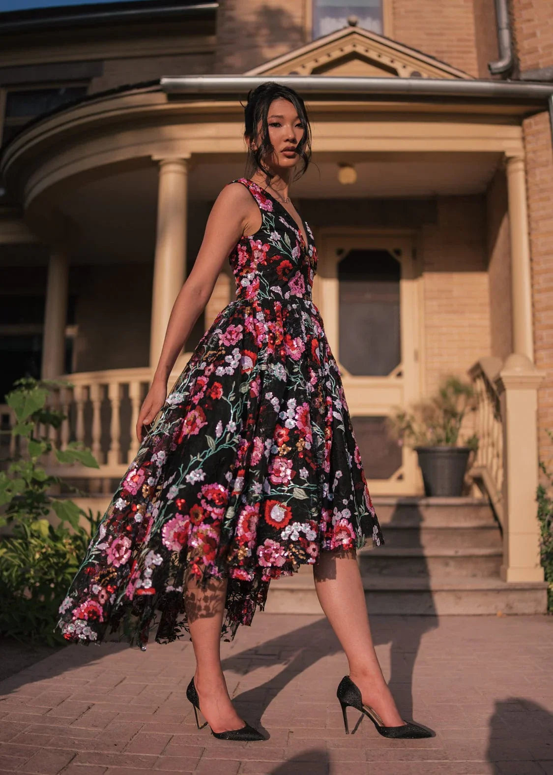 Vestido Ebony Rose