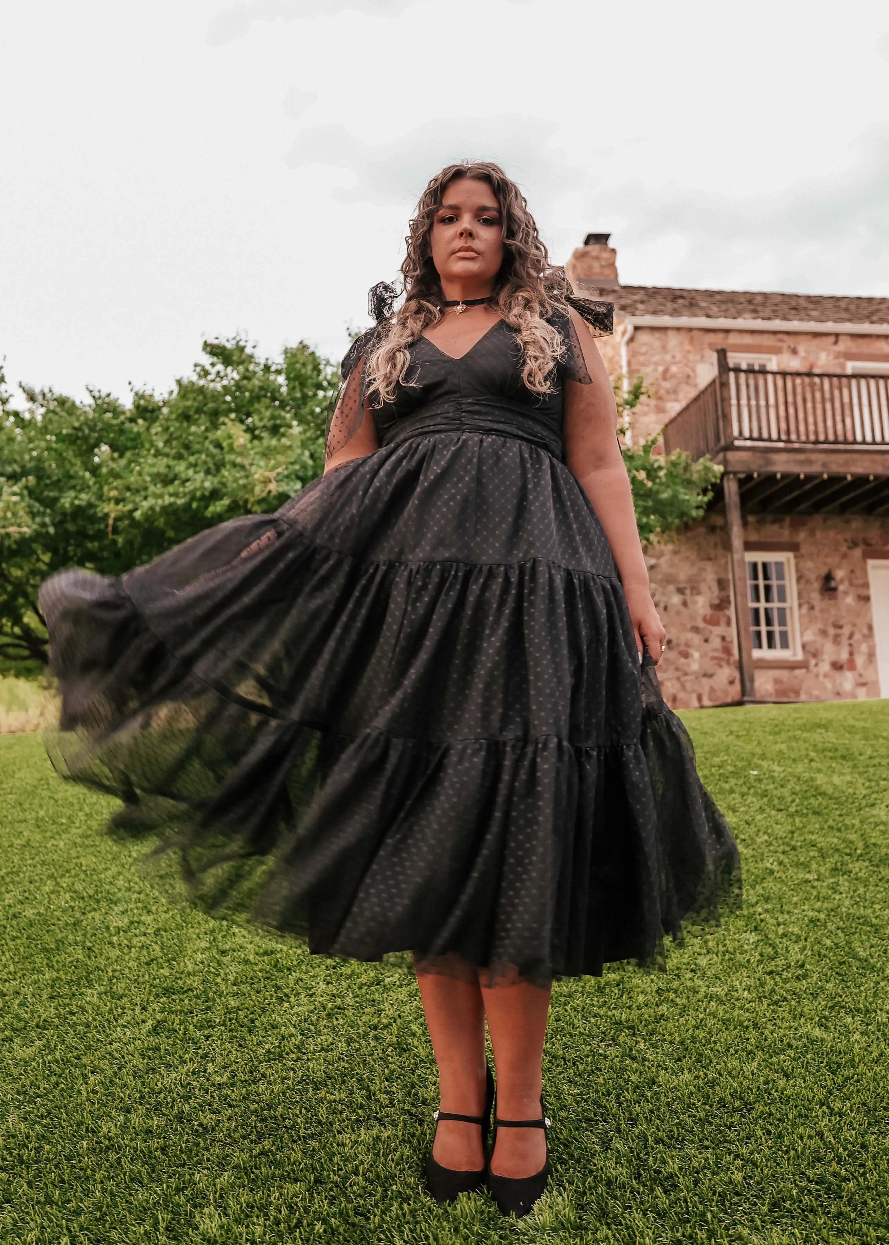 Vestido Jeanne Negro