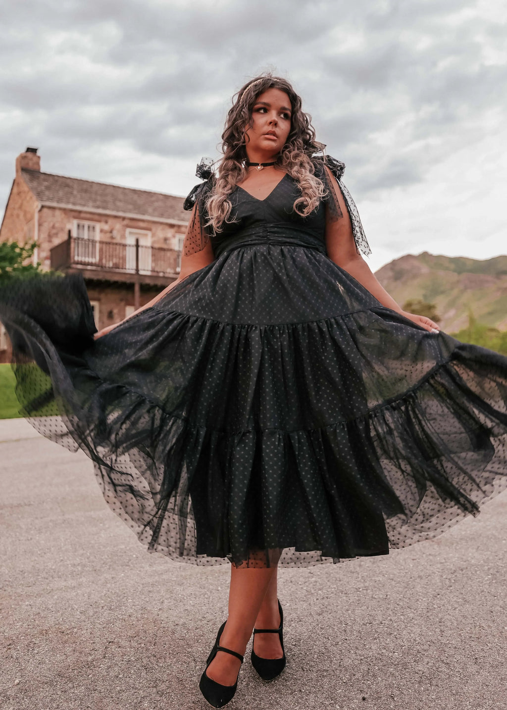 Vestido Jeanne Negro