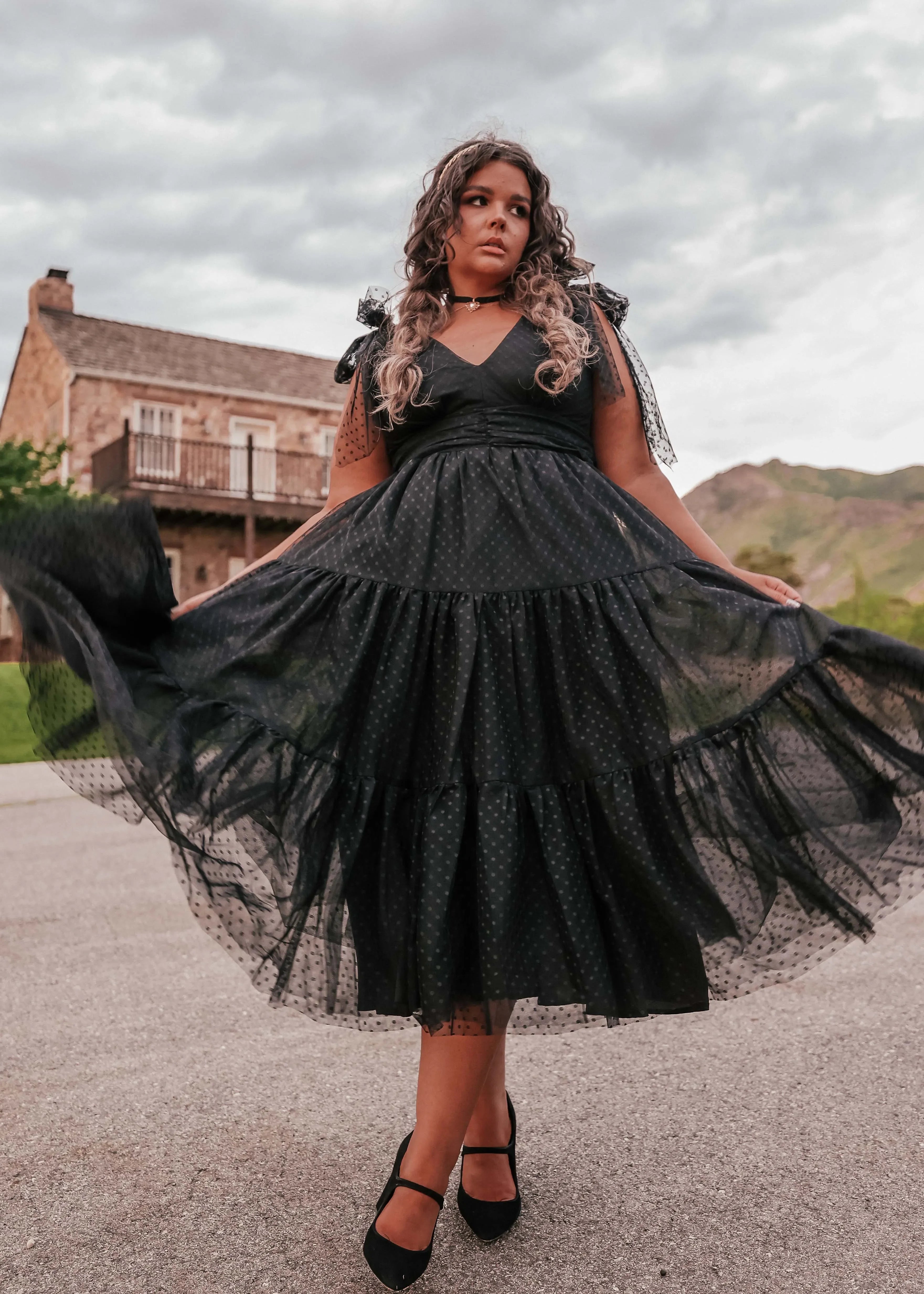 Vestido Jeanne Negro