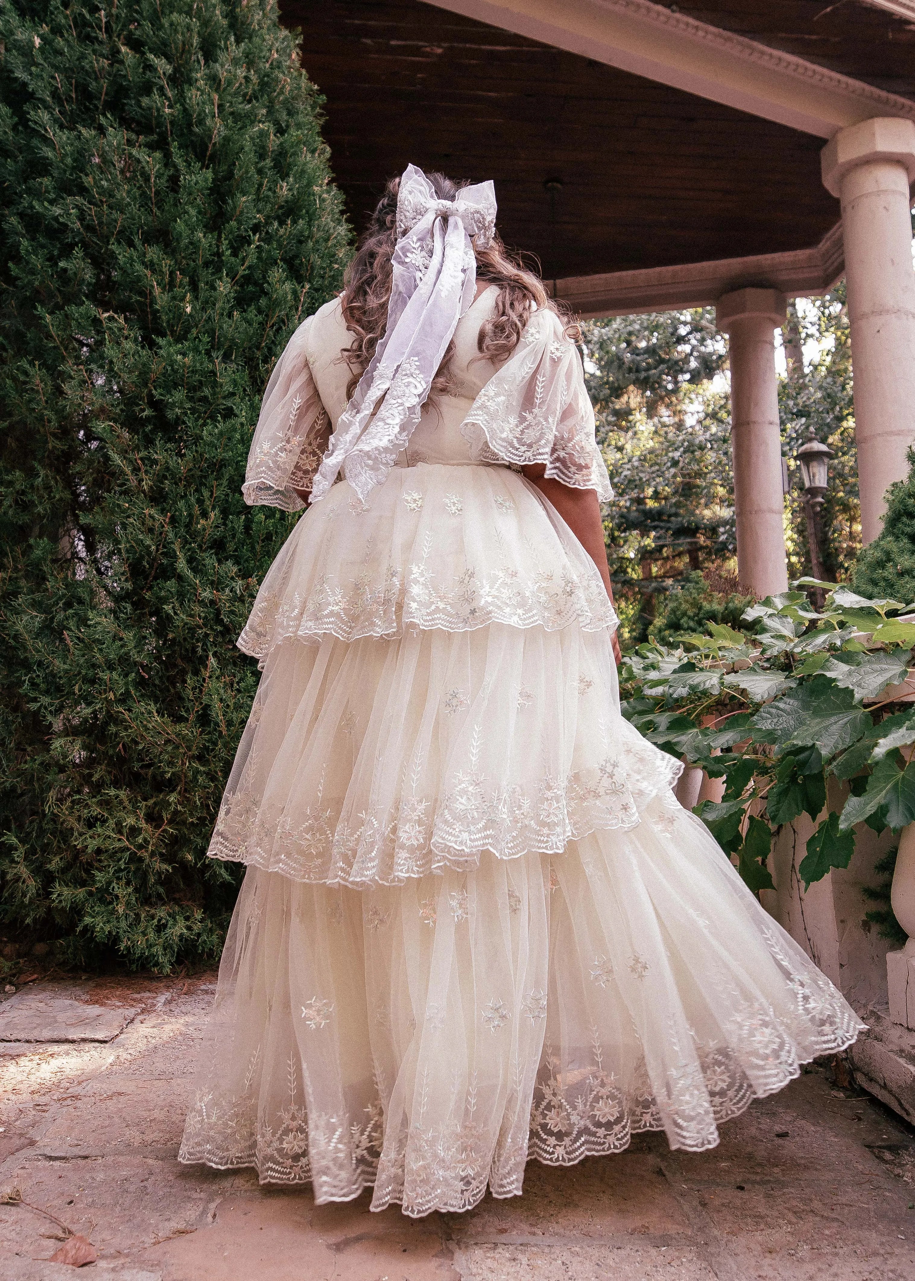 Vestido de copo de nieve