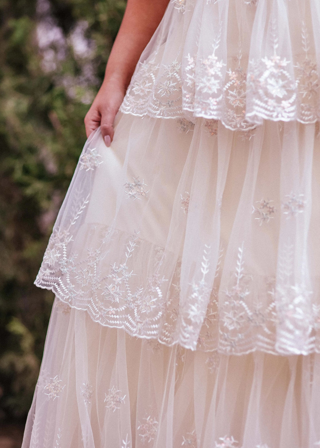 Vestido de copo de nieve