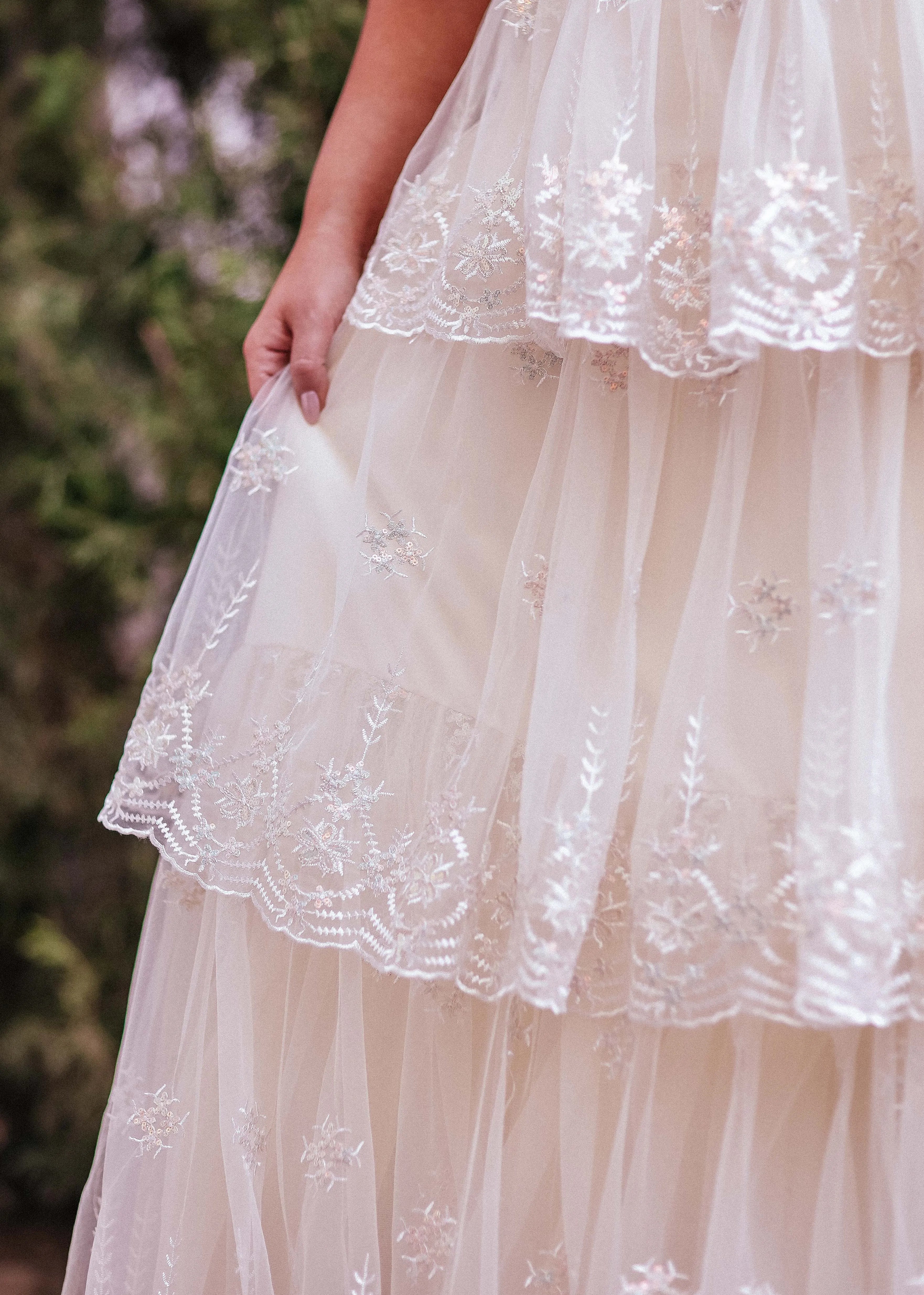 Vestido de copo de nieve
