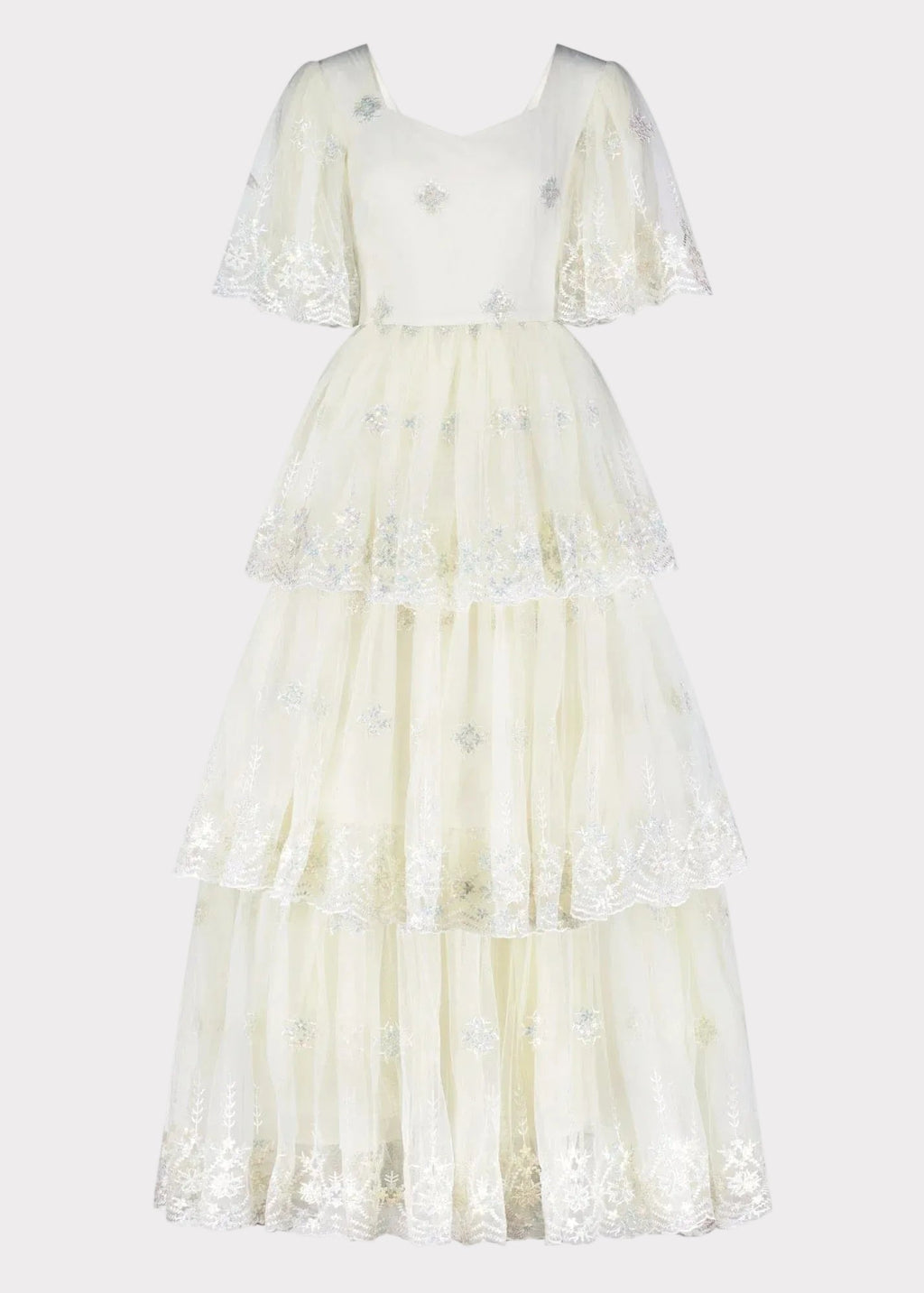 Vestido de copo de nieve