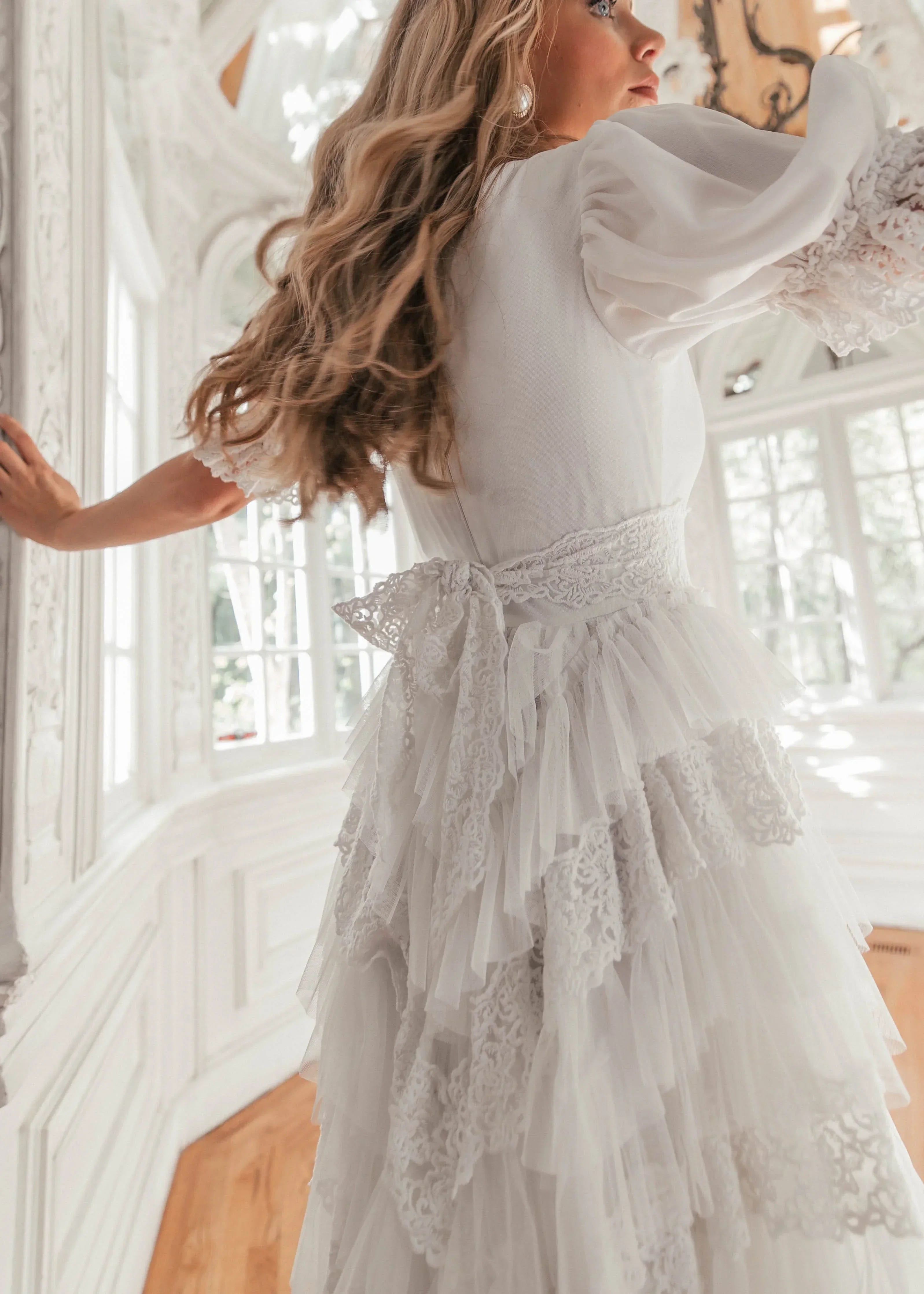 Vestido Pulgarcita Blanco