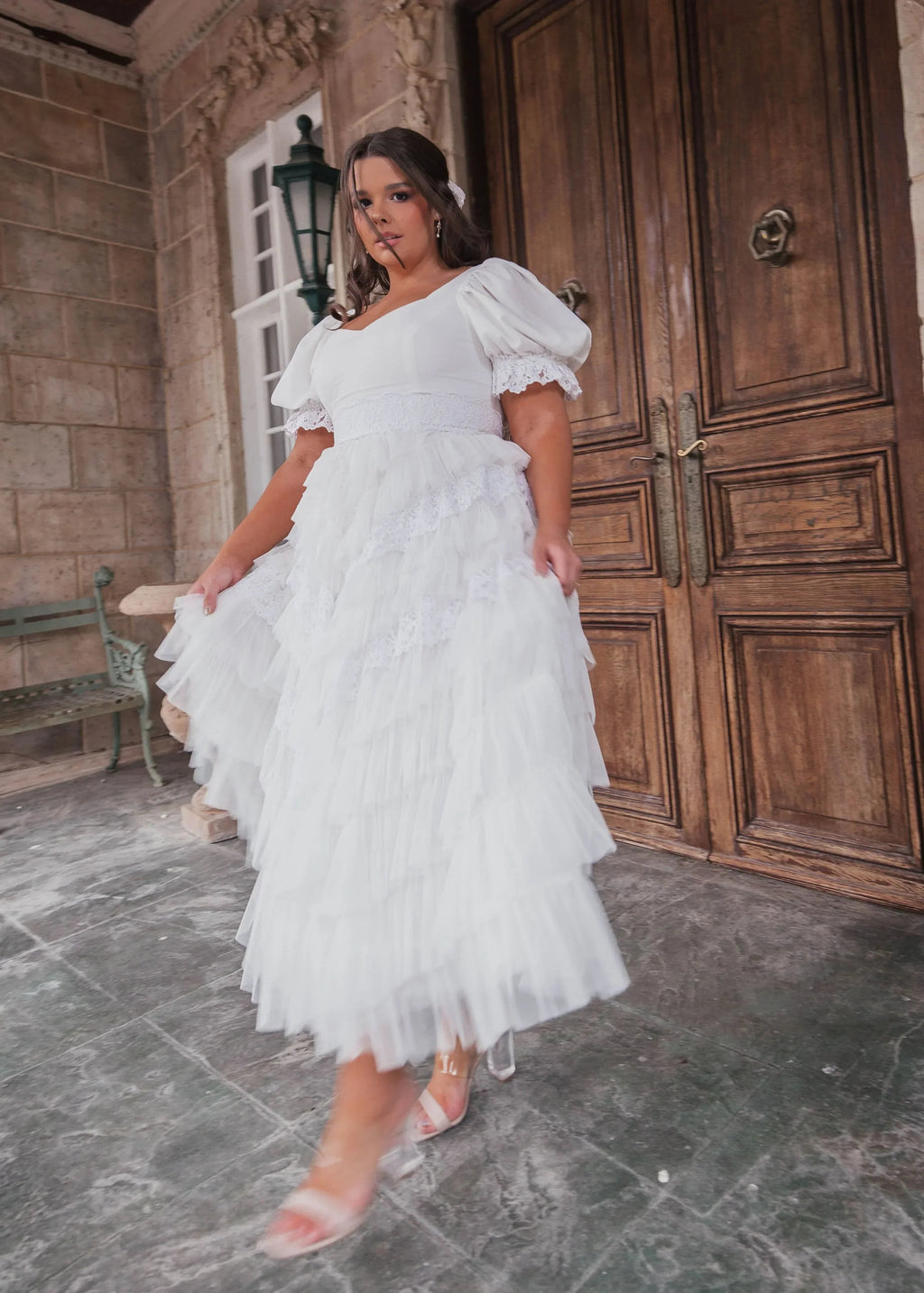 Vestido Pulgarcita Blanco