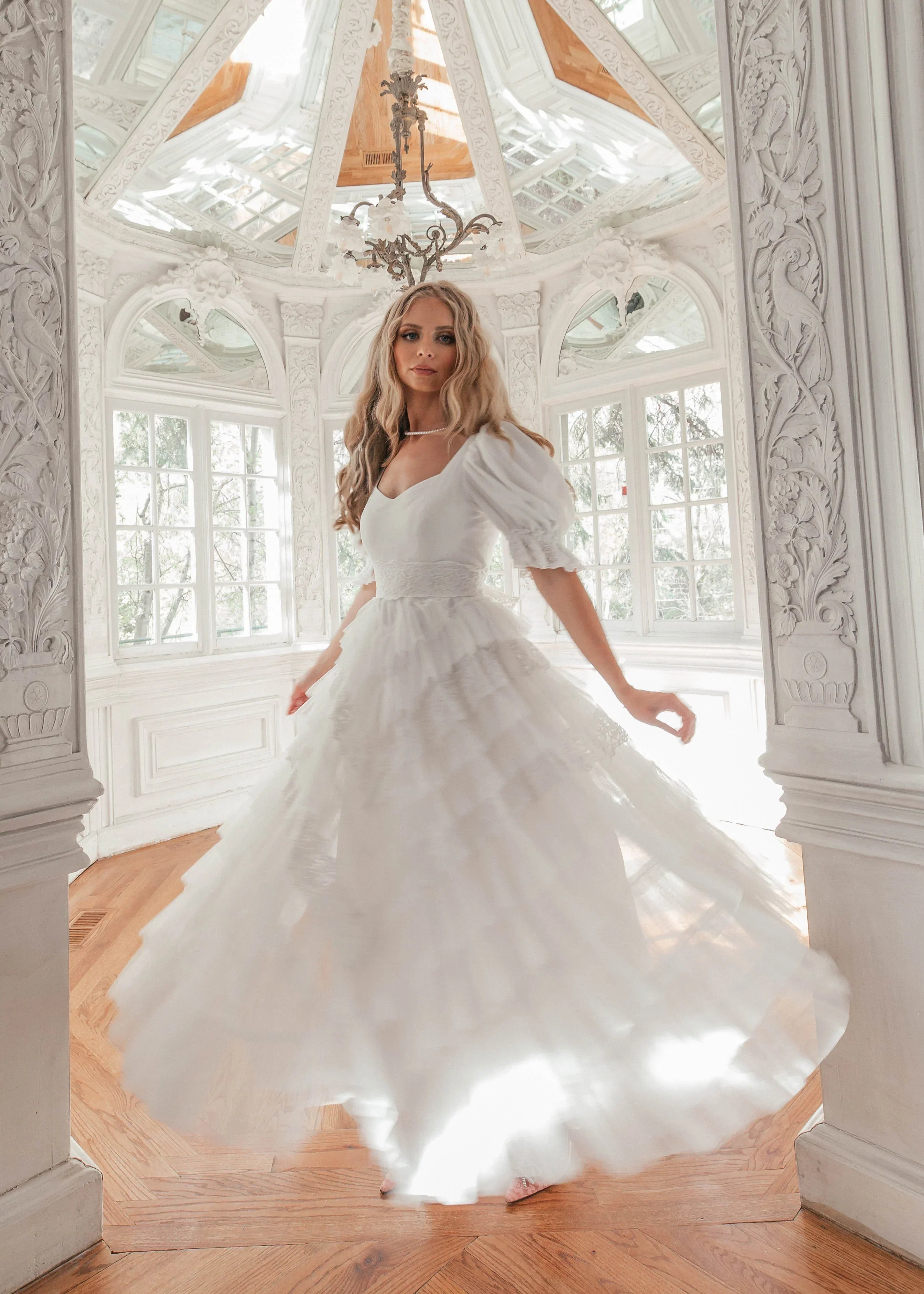 Vestido Pulgarcita Blanco