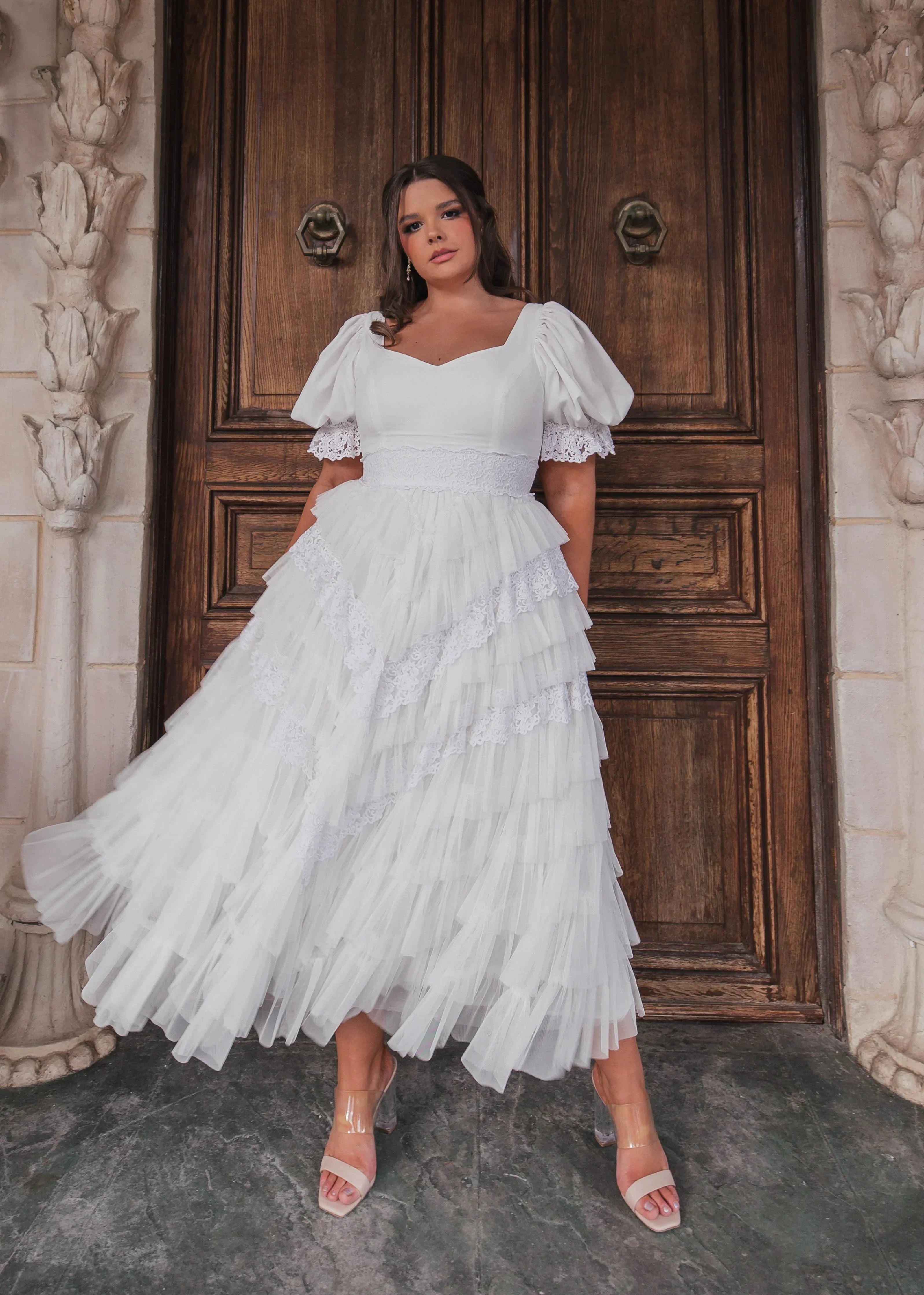 Vestido Pulgarcita Blanco