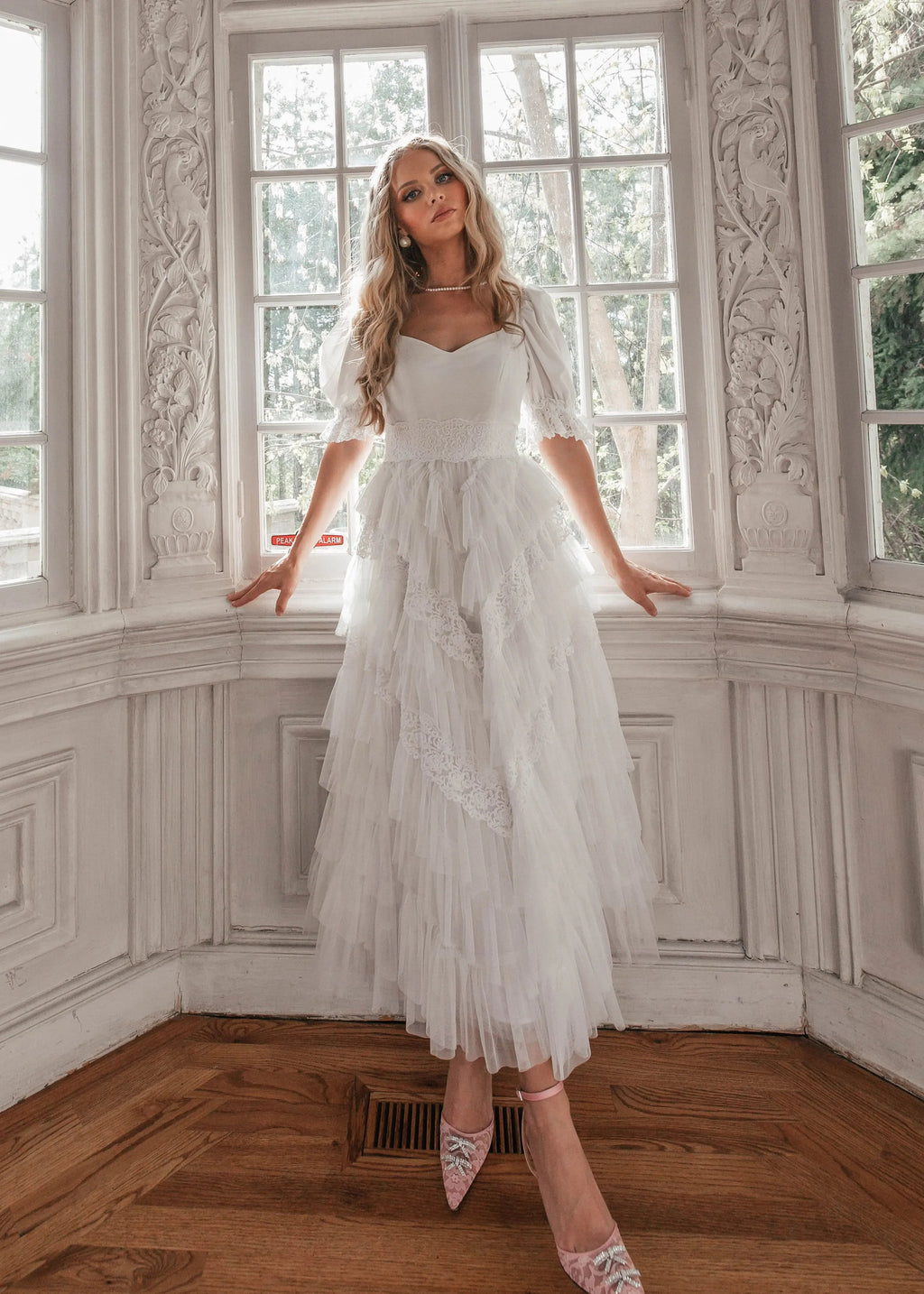 Vestido Pulgarcita Blanco