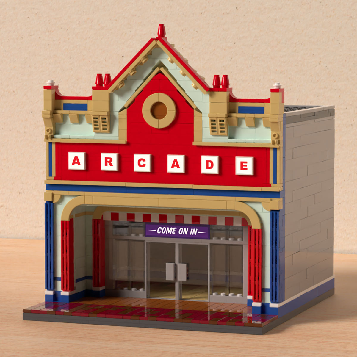 Arcade Modular Building - Custom MOC