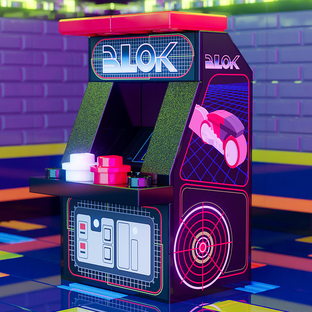 BLOK (1982 Edition) Classic Arcade Machine