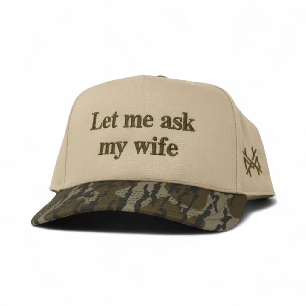 Let Me Ask My Wife Snapback Hat
