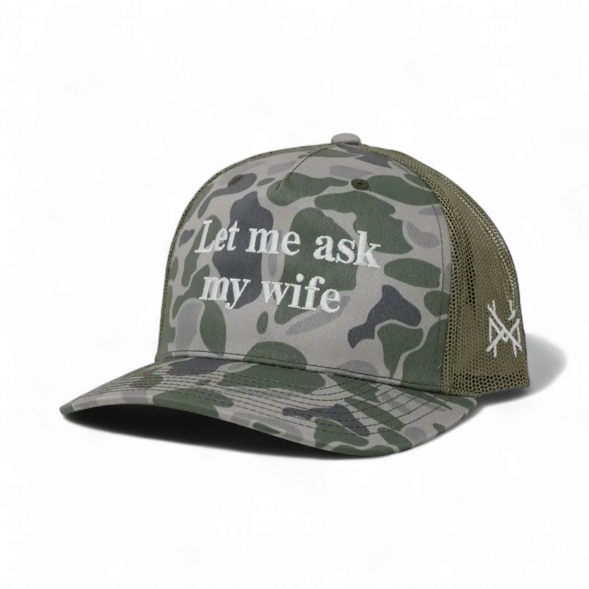 Let Me Ask My Wife Snapback Hat