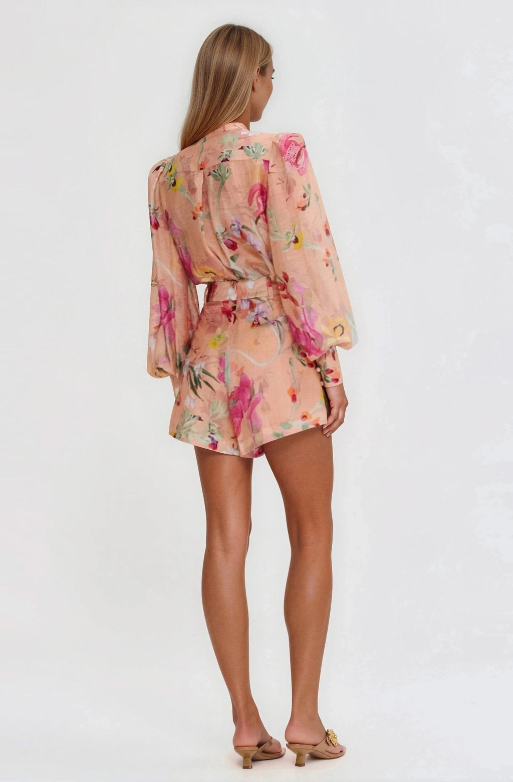Lily Flower Shirt – Orange