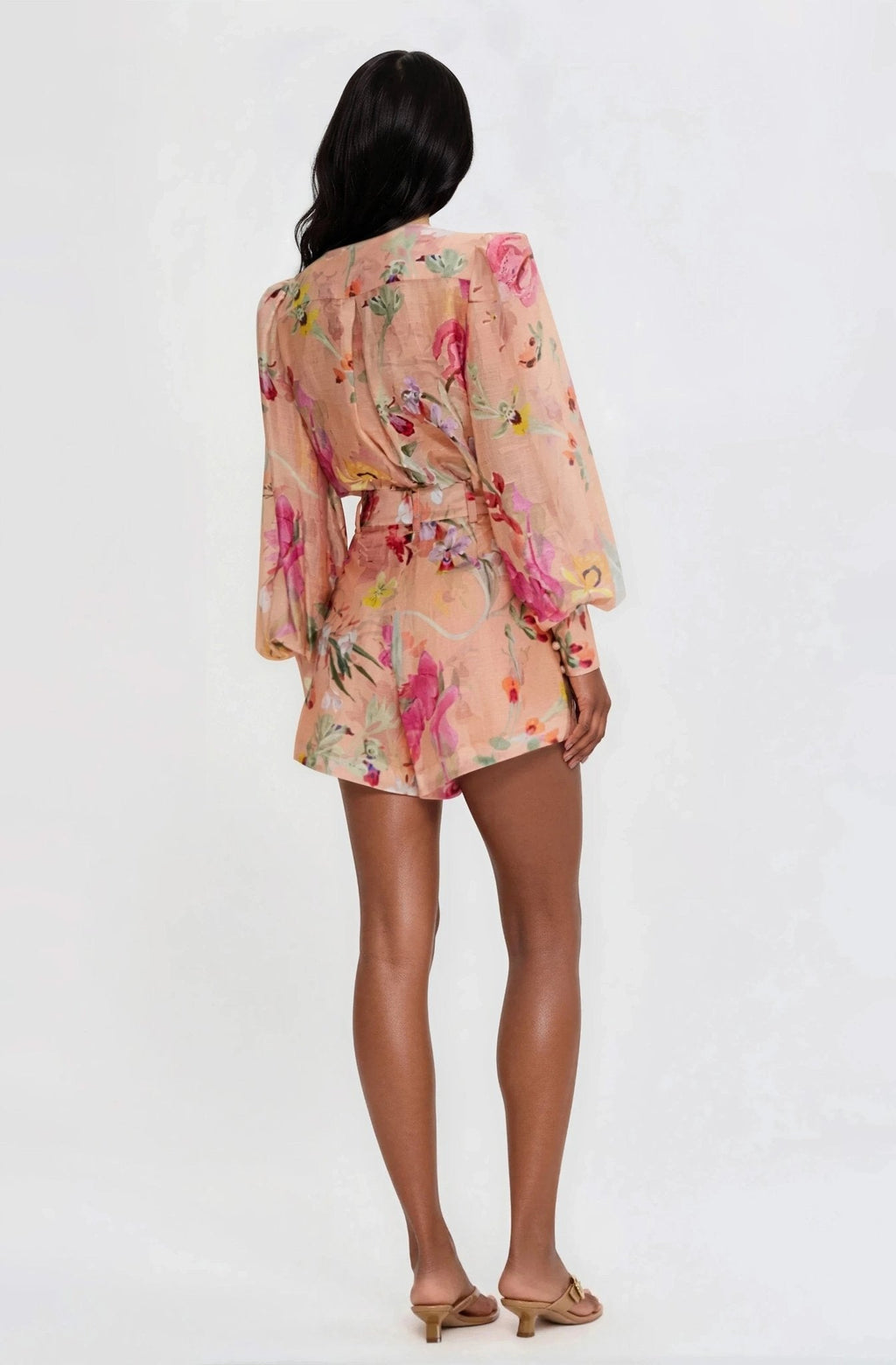 Lily Flower Shirt – Orange