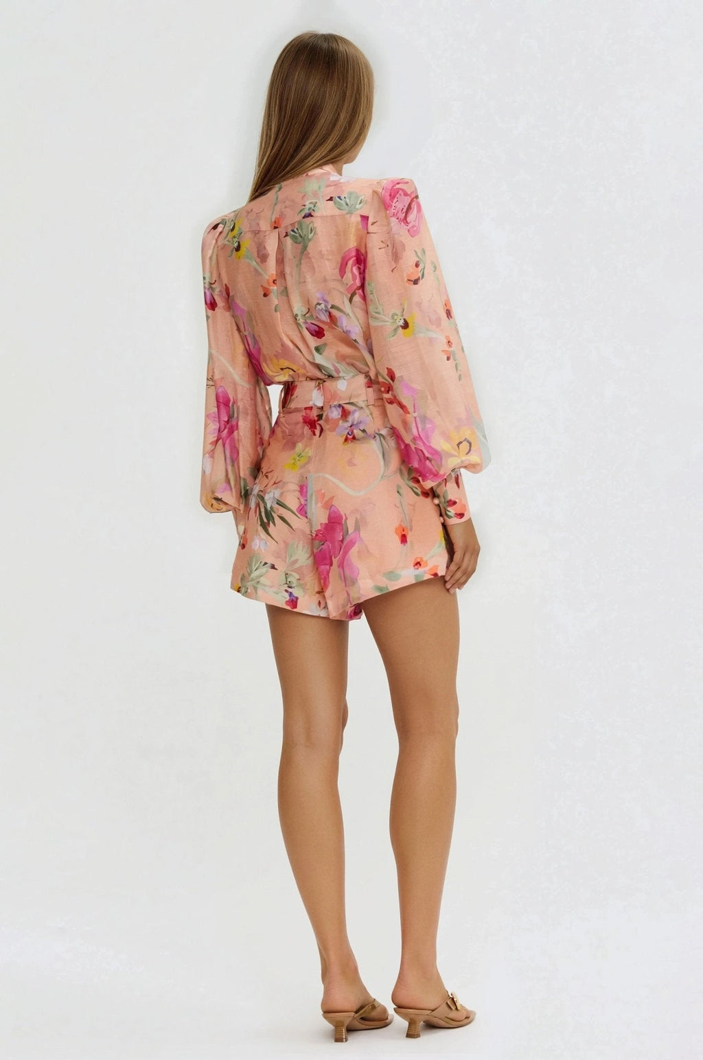 Lily Flower Shirt – Orange
