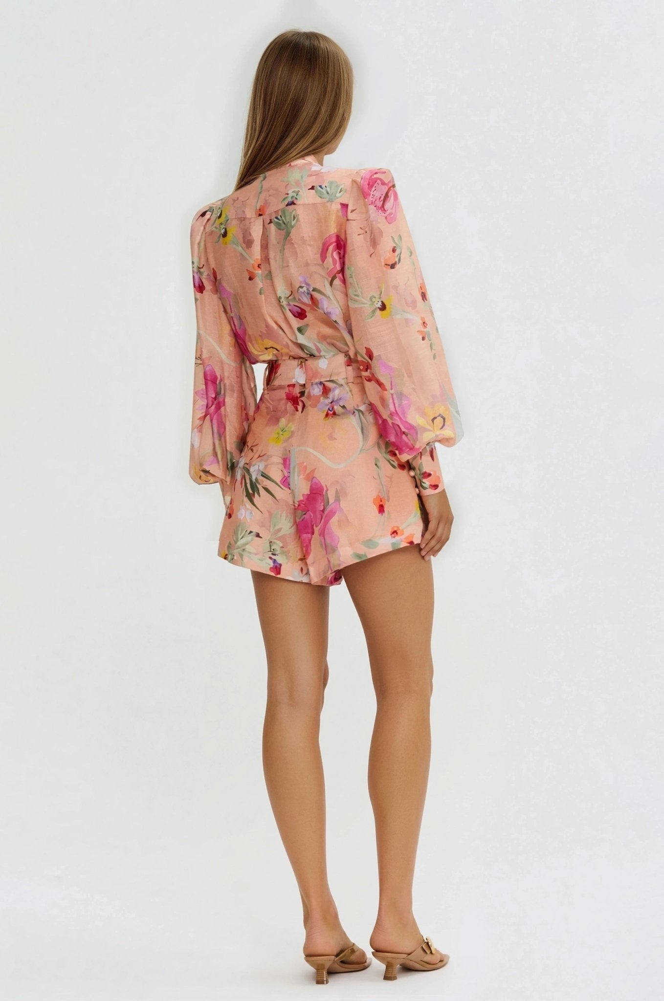Lily Flower Shirt – Orange