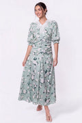 Lina Dress (Green Pattern)