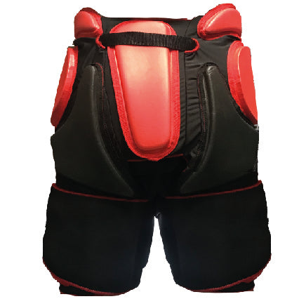 Faja Mercian Evolution 1 negra/roja con sobrepantalón