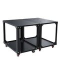 Microtec Double Stand with Wheels