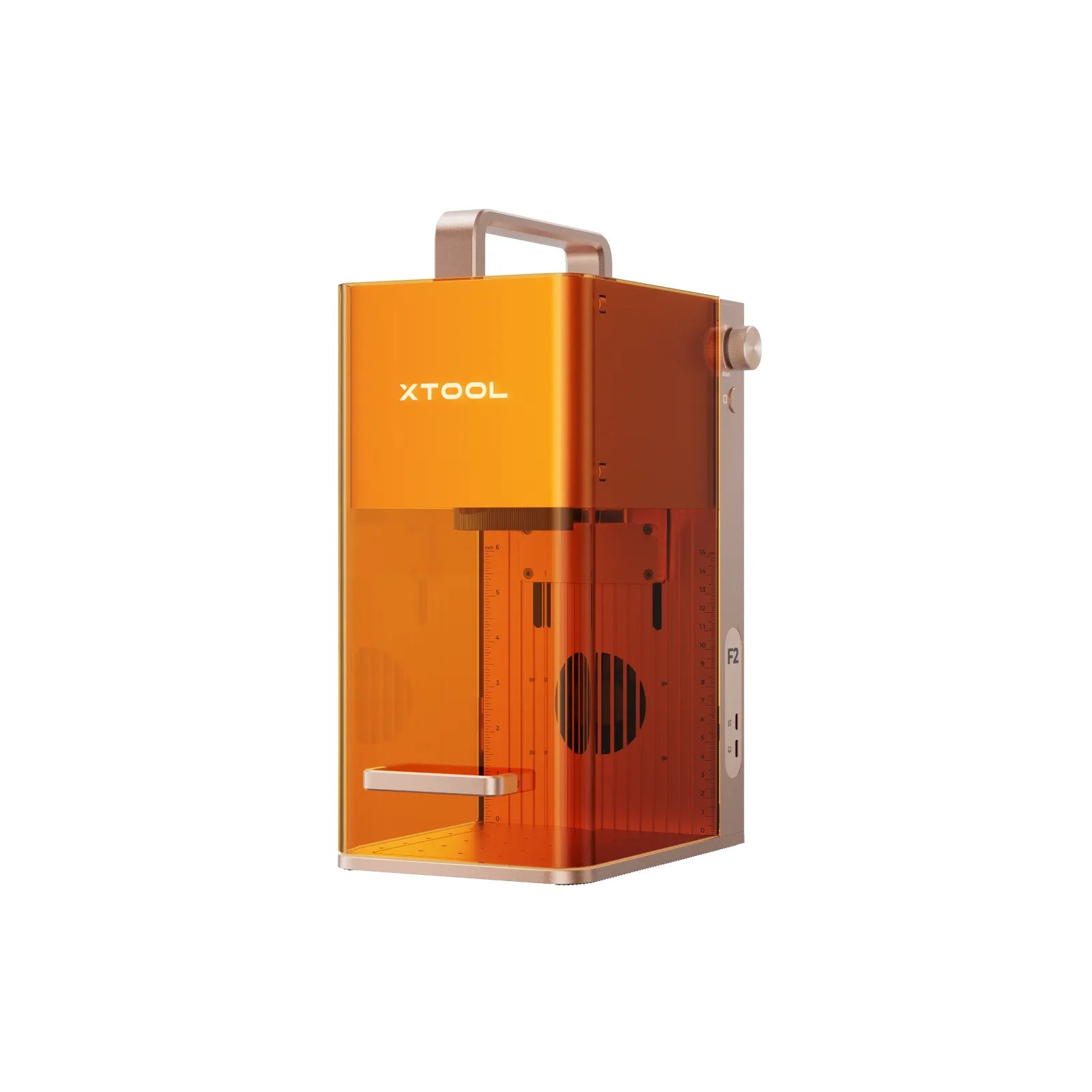 Grabadora láser doble portátil xTool F2 de 5 W IR y 15 W de diodo