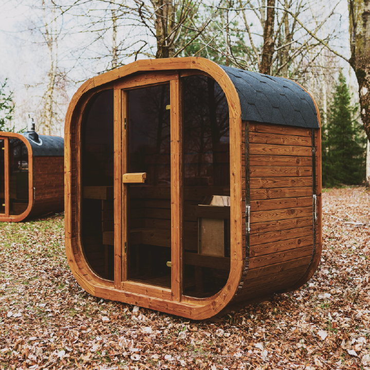 Sauna Exterior Mande MW16 ThermoWood - Experiencia Premium de Relajación al Aire Libre