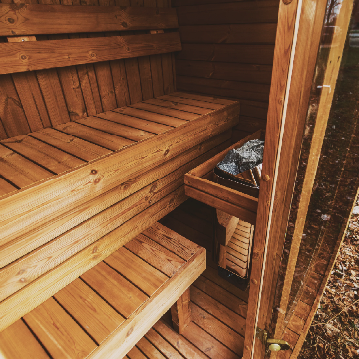 Sauna Exterior Mande MW16 ThermoWood - Experiencia Premium de Relajación al Aire Libre