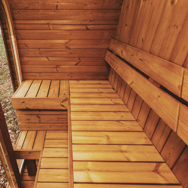 Sauna Exterior Mande MW16 ThermoWood - Experiencia Premium de Relajación al Aire Libre