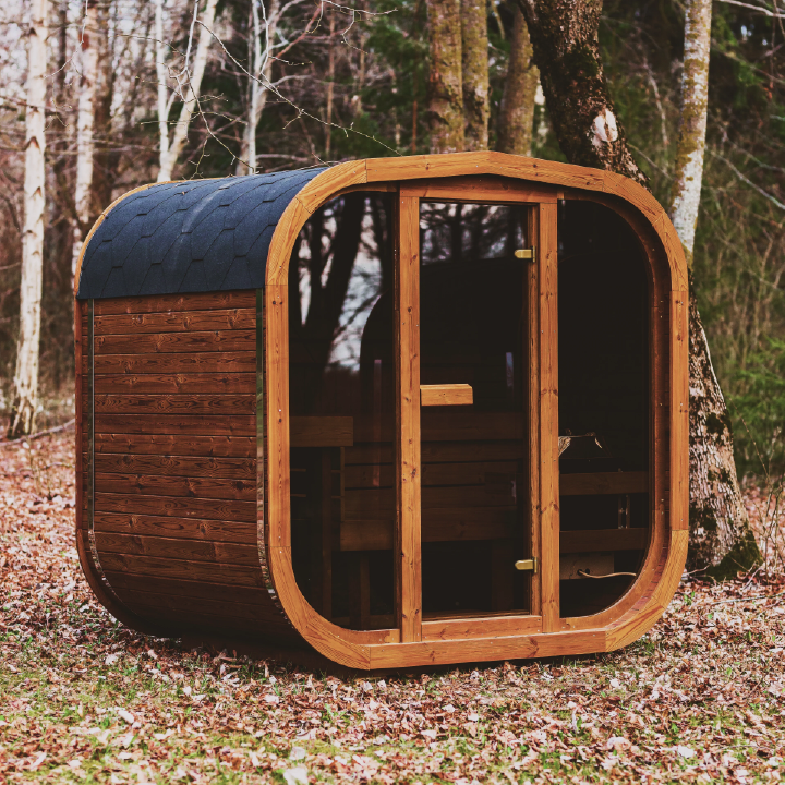 Sauna Exterior Mande MW16 ThermoWood - Experiencia Premium de Relajación al Aire Libre